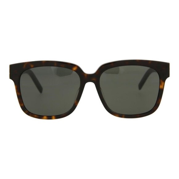 Saint Laurent Womens Square/Rectangle Havana Havana Grey Fashion Designer - Picture 1 of 4